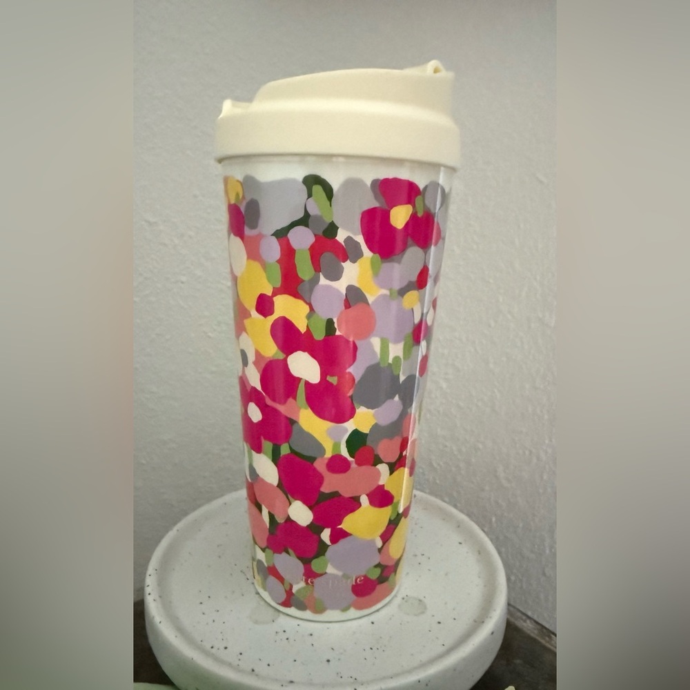 Kate Spade New York Thermal Travel Mug, Floral Dot